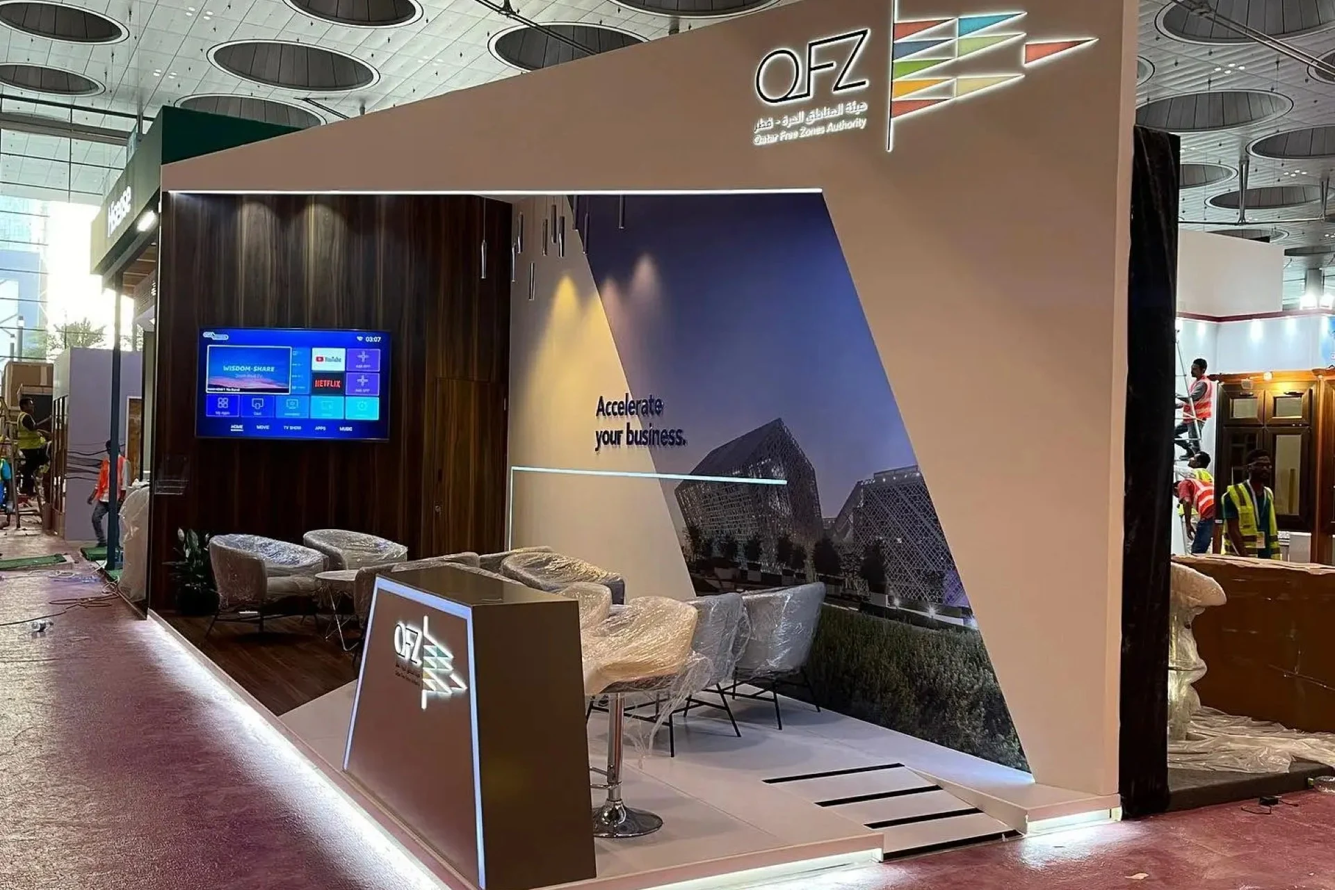 exhibition stand contractor in dubai
