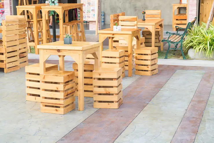 event furniture fabrication in Dubai